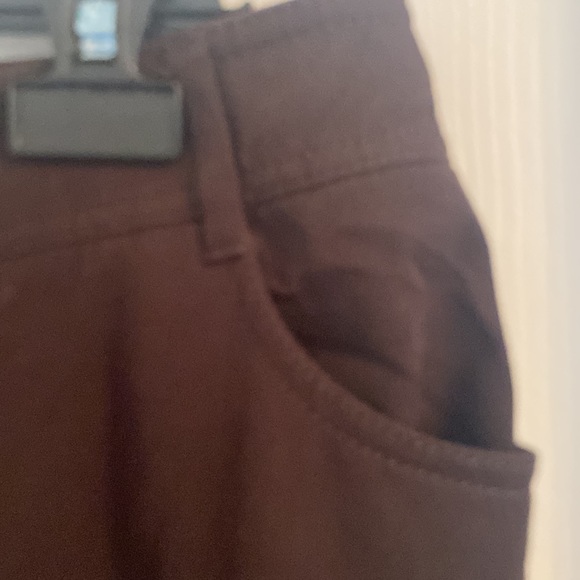 Brown Wide Leg Pants - Picture 5 of 8